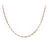 14ct Yellow Gold Belcher And Anchor Link Chain 24"