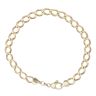 9ct Yellow Gold Curb Bracelet 7.5"