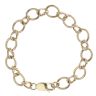 9ct Yellow Gold Fancy Bracelet 7.5"