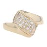 14ct Yellow Gold Cubic Zirconia Ring