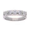 18ct White Gold 1.00ct Diamond Five Stone Ring