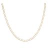 9ct Yellow Gold Square Curb Chain 18"