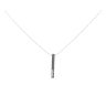 Sterling Silver Personalised Bar Necklace