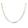9ct Yellow Gold Square Curb Chain 20"