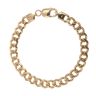 9ct Yellow Gold Curb Bracelet 9"