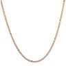 9ct Yellow Gold Curb And Infinity Links Chain 18"