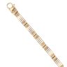 9ct Yellow Gold Gate Bracelet 8"