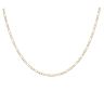 9ct Yellow Gold Figaro Chain 18"