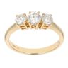 18ct Yellow Gold Diamond Trilogy Ring by Anya Belle