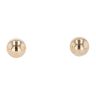 9ct Yellow Gold 6mm Ball Stud Earrings