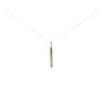 9ct Yellow Gold Personalised Bar Necklace