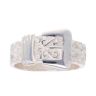 Silver Buckle Ring by Icesia