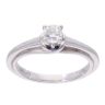 Vera Wang 18ct White Gold 0.30ct Diamond Solitaire Ring