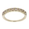 9ct Yellow Gold 0.50ct Brilliant Cut Diamond Half Eternity Ring