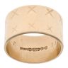 9ct Yellow Gold Patterned Wedding Band 10.1mm