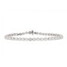 18ct White Gold 4.56ct Diamond Tennis Bracelet