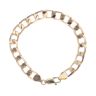 9ct Yellow Gold Curb Bracelet 8"