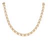 9ct Yellow Gold Plain Belcher Chain 22"