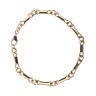 9ct Yellow Gold Fancy Bracelet 7.5"