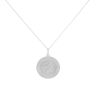 Silver St Christopher Pendant And Chain 18" By Icesia