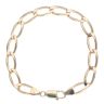 9ct Yellow Gold Curb Bracelet 8"