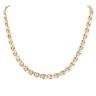 9ct Yellow And White Gold Fancy Chain 16"