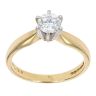 18ct Yellow Gold 0.50ct Diamond Solitaire Ring