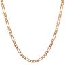 9ct Yellow Gold Figaro Chain 22"