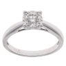 18ct White Gold 0.50ct Brilliant Cut Diamond Solitaire Ring