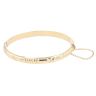 9ct Yellow Gold Patterned Hinged Bangle