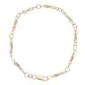 9ct Yellow Gold Fancy Bracelet 8"
