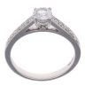 Platinum 0.70ct Brilliant Cut Diamond Solitaire Ring