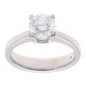 14ct White Gold 1.18ct Brilliant Cut Solitaire Ring