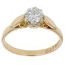 18ct Yellow Gold 0.50ct Brilliant Cut Diamond Solitaire Ring