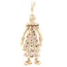 9ct Yellow Gold Multi-Gemstone Clown Pendant