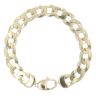 9ct Yellow Gold Curb Bracelet 8"