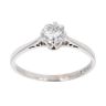 18ct White Gold 0.50ct Diamond Solitaire Ring