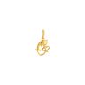 22ct Yellow Gold Om Pendant with Ganesh Design