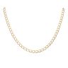9ct Yellow Gold Curb Chain 18"