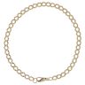 9ct Yellow Gold Curb Bracelet 10"
