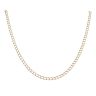 9ct Yellow Gold Square Curb Chain 18"
