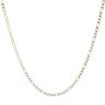 9ct Yellow Gold Figaro Chain 24"