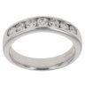 9ct White Gold 0.45ct Brilliant Cut Diamond Eternity Ring