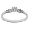 9ct White Gold 0.33ct Brilliant Cut Diamond Solitaire Ring