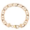 9ct Yellow Gold Anchor Bracelet 8.5"