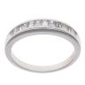 18ct White Gold 0.50ct Princess Cut Diamond Half Eternity Ring