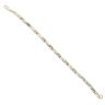 9ct Yellow Gold Greek Key Bracelet 7.5"