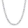 Sterling Silver 4.2mm Heavy Solid Byzantine Chain Necklace