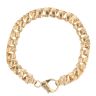 9ct Yellow Gold Fancy Bracelet 7.5"