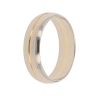 18ct Yellow Gold Line Patterned Wedding Band